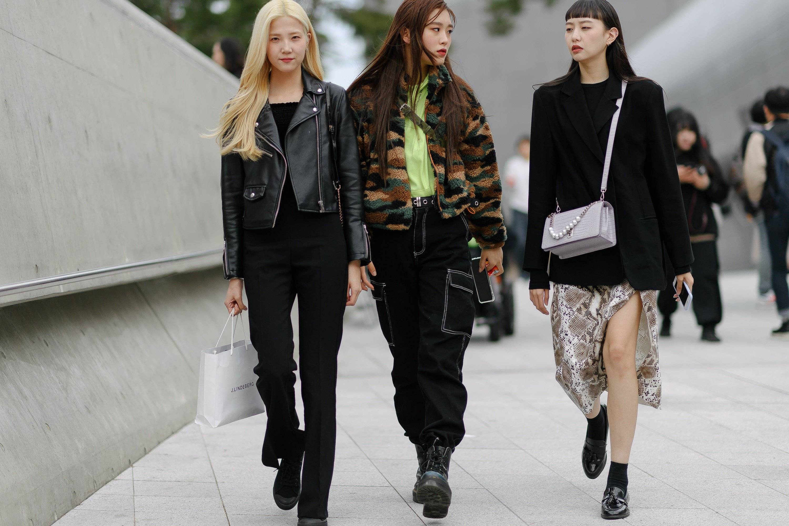Уличная мода Южная Корея 2020