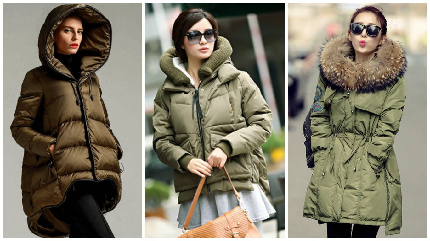 Модные женские куртки зима