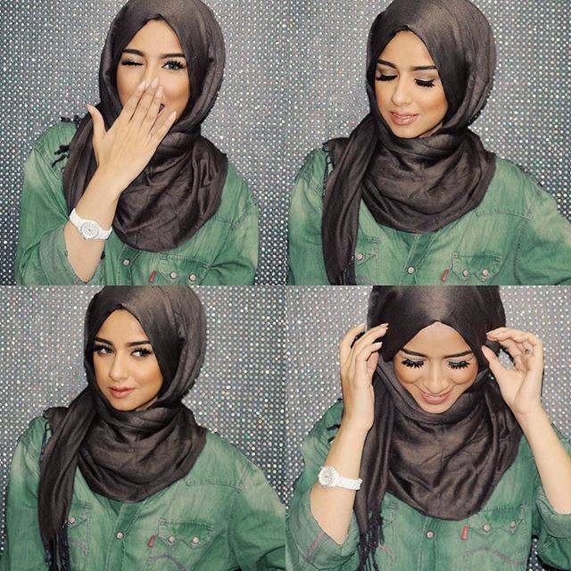 Как красиво завязать хиджаб, разновидности и правила ношения