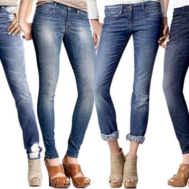 Как выбрать джинсы по типу фигуры: только модные советы