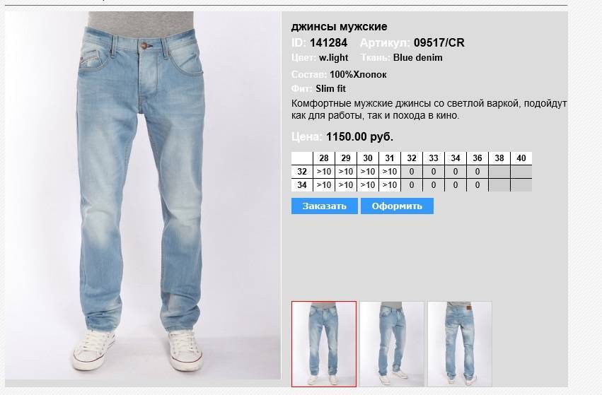 Основы мужской моды: джинсы • intrends
