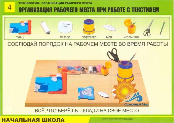 Правила работы с различными материалами
