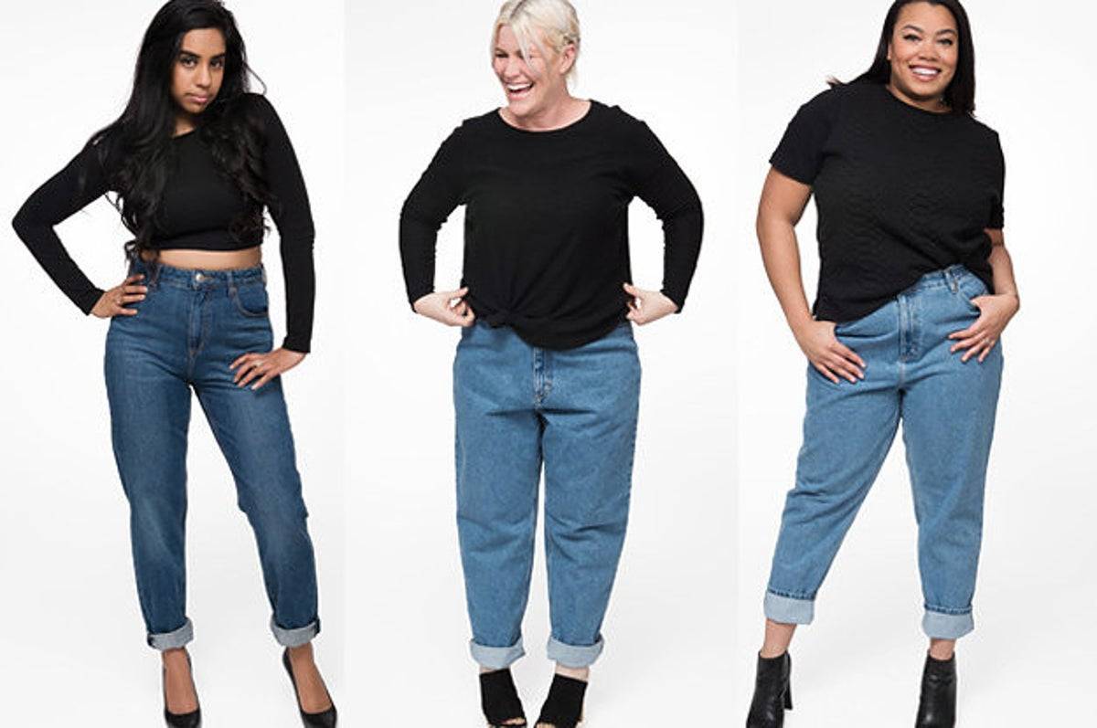 Модели джинсов для полных