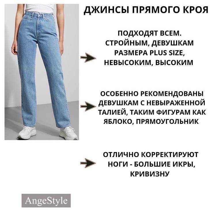 Какие бывают модели джинсов? - fashion day