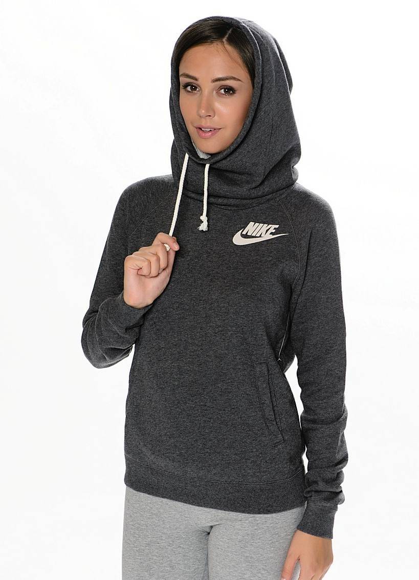 Nike кофта с капюшоном женская 453363-639