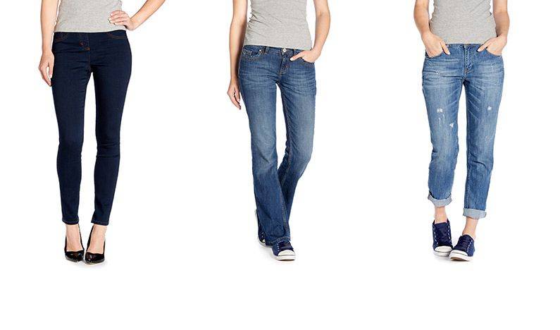 Какой длины должны быть прямые джинсы женские фото