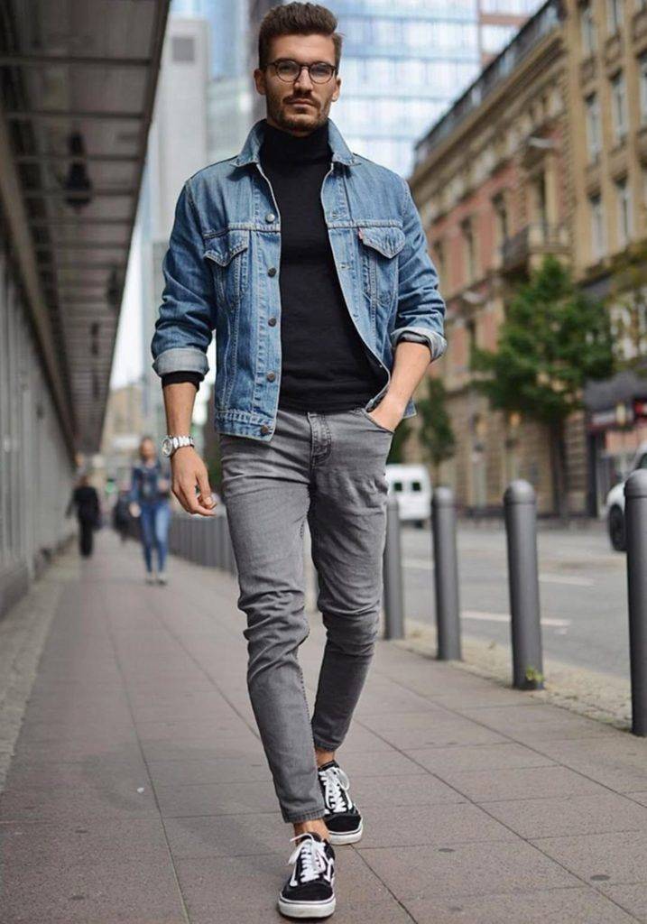 Denim Jacket Style men