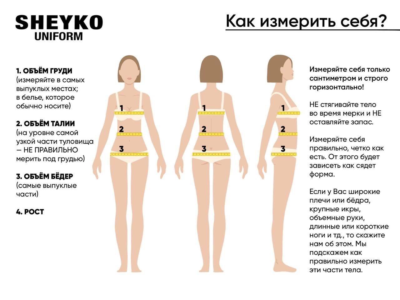 Как снять мерки для приобретения одежды - wikihow