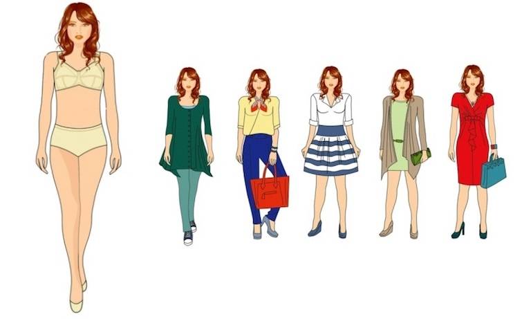 Подбор одежды для типа фигуры прямоугольник, как одеваться стильно