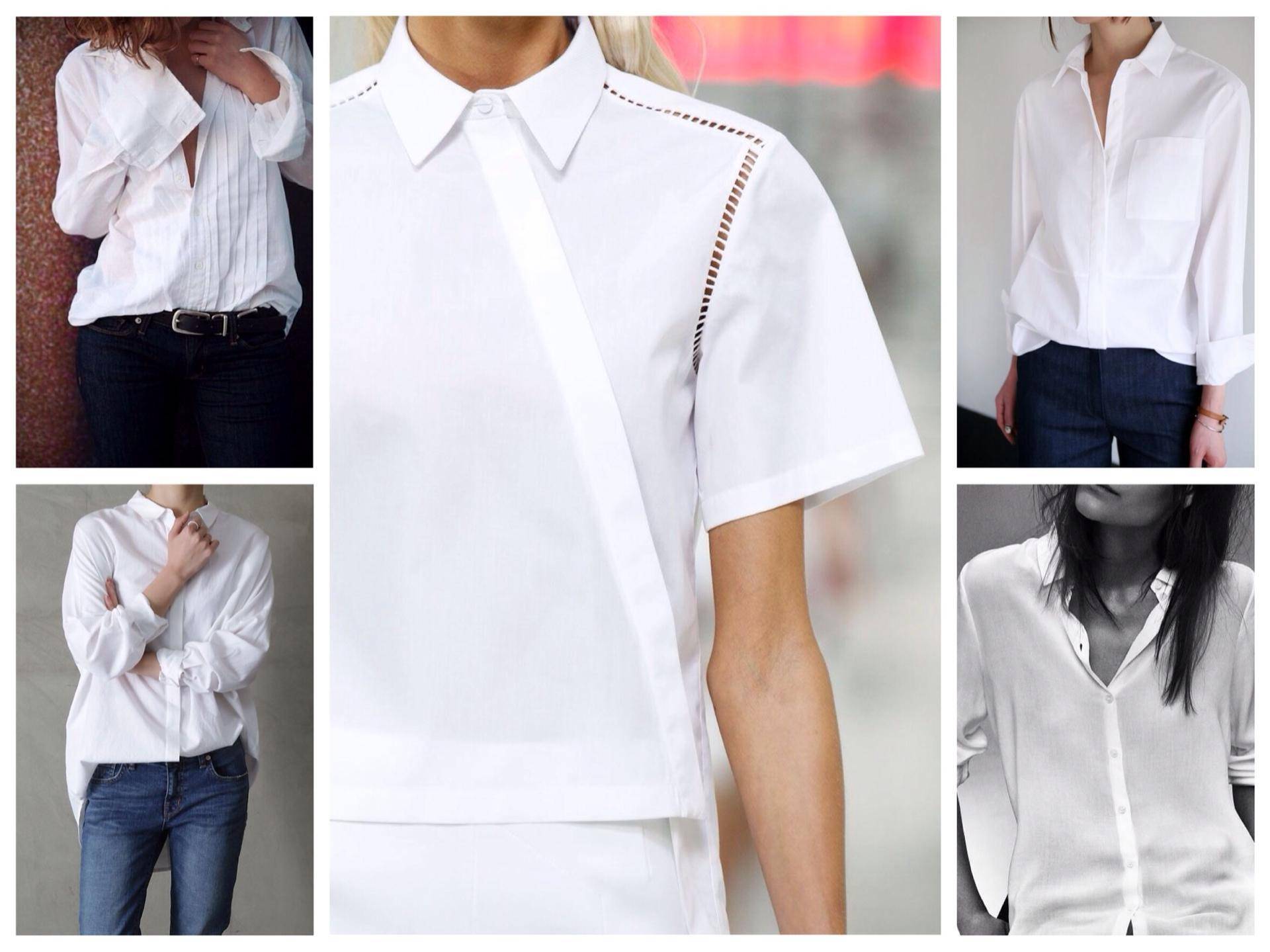 Как выбрать белую рубашку
