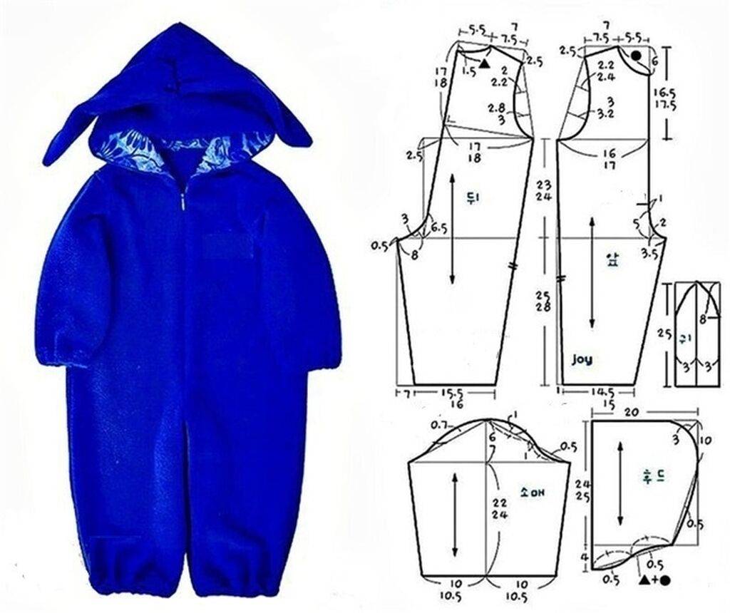Мастер-класс: как сшить тёплую детскую пижаму без выкройки